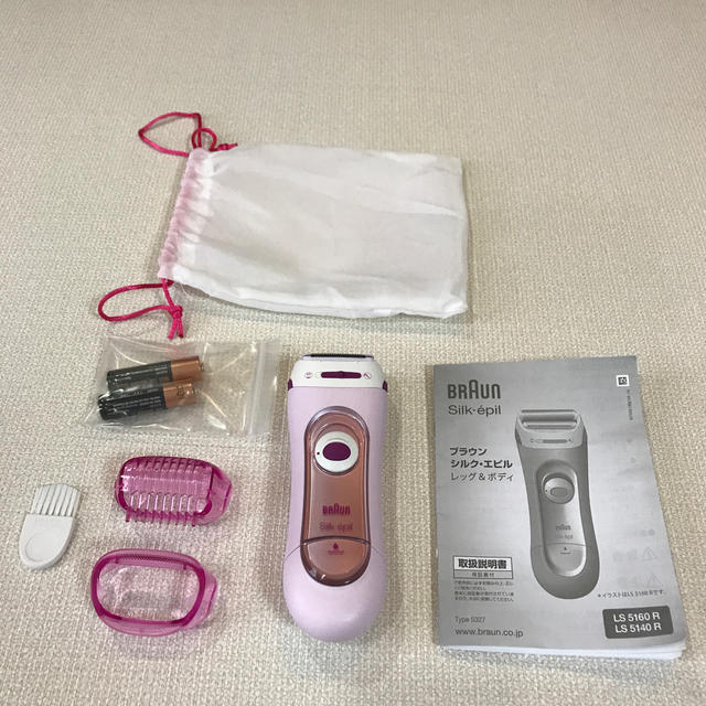 BRAUN(ブラウン)のシェイバー　BRAUN Silk-epil スマホ/家電/カメラの美容/健康(レディースシェーバー)の商品写真