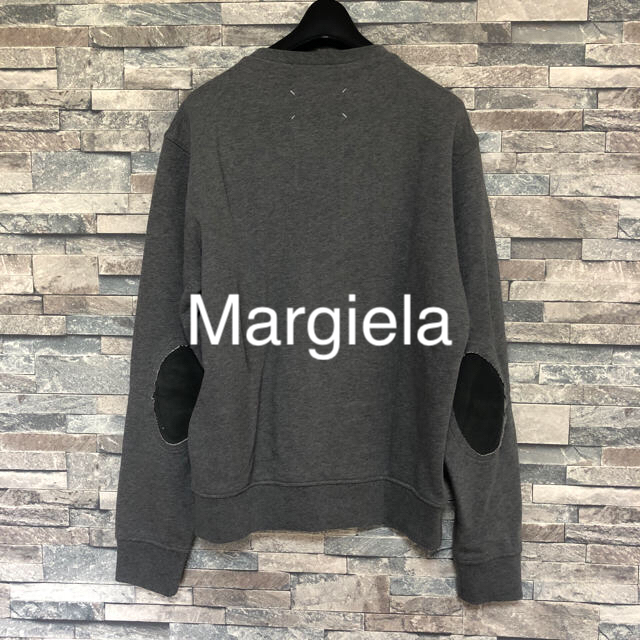 メンズMaison Margiela エルボーパッチスウェット