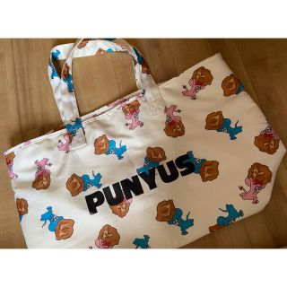 プニュズ(PUNYUS)のPUNYUS ビッグトートバッグ いただきマウス×唐揚げ(トートバッグ)