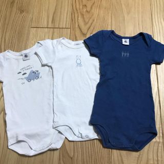 プチバトー(PETIT BATEAU)のプチバトー　ボディ　74cm(ロンパース)