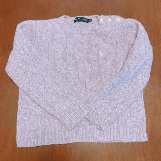 Ralph Lauren(ラルフローレン)のラルフローレンキッズセーター キッズ/ベビー/マタニティのキッズ服女の子用(90cm~)(ニット)の商品写真