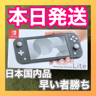 ニンテンドースイッチ(Nintendo Switch)のNintendo Switch Lite グレー(家庭用ゲーム機本体)