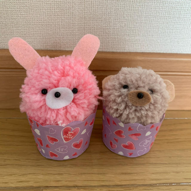オーダー受付中 動物ポンポン カップケーキの通販 By Eria S ラクマ
