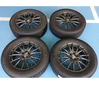 ブリヂストン(BRIDGESTONE)のブリジストン スタッドレスタイヤ(4本) VRX2 225/60R17(中古)(タイヤ・ホイールセット)