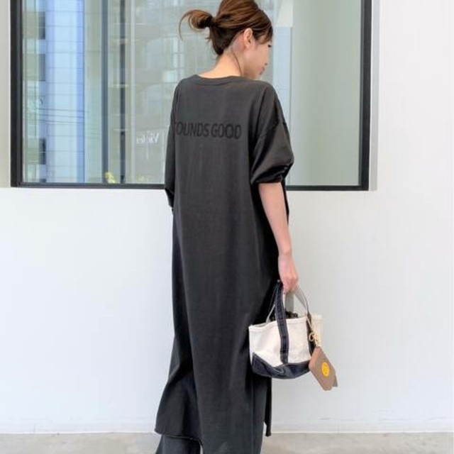 L'Appartement   PRINTED LONG DRESSワンピース