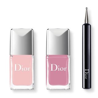 ディオール(Dior)の値下げ！【限定】ディオール ヴェルニ　ポルカドットデュオ(マニキュア)