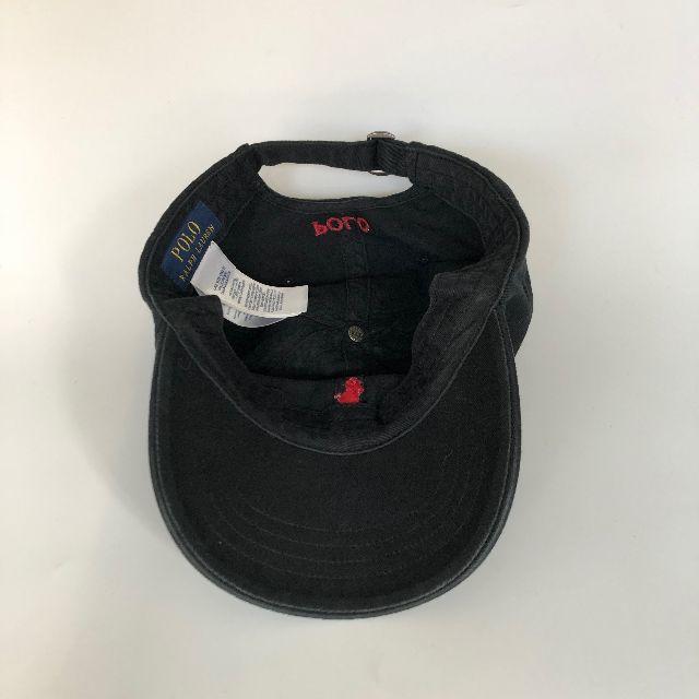 POLO RALPH LAUREN(ポロラルフローレン)の新品 未使用 ポロ ラルフローレン ポニー キャップ ブラック 黒 K044 メンズの帽子(キャップ)の商品写真