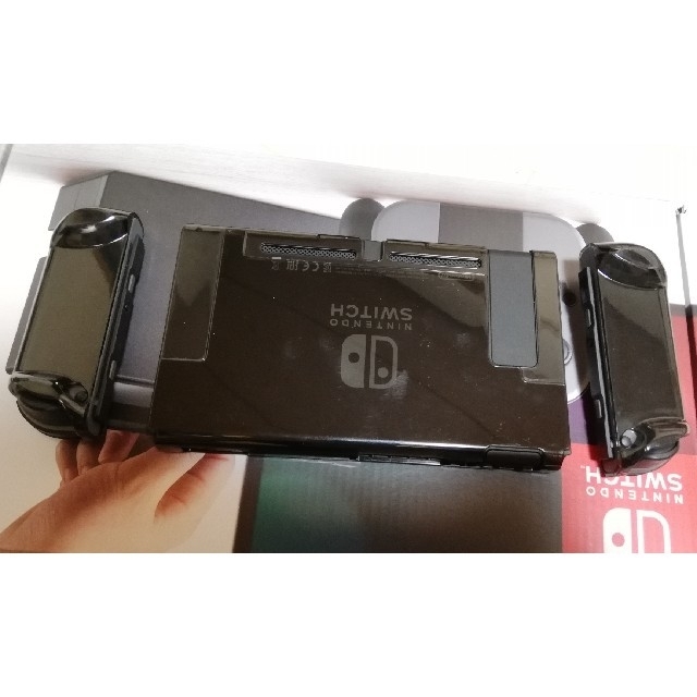 Nintendo Switch(ニンテンドースイッチ)のニンテンドースイッチ(旧型) グレー 本体  エンタメ/ホビーのゲームソフト/ゲーム機本体(家庭用ゲーム機本体)の商品写真