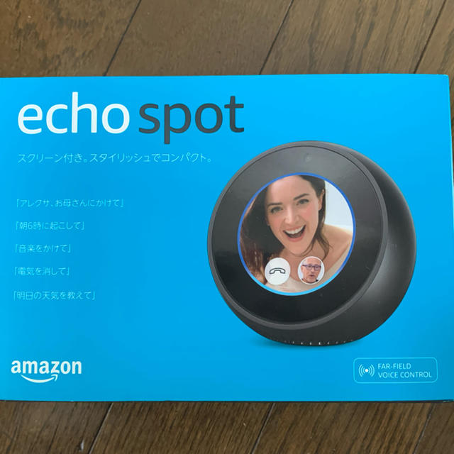 Amazon echospot アレクサ  スマホ/家電/カメラのテレビ/映像機器(その他)の商品写真