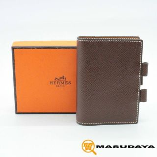 エルメス(Hermes)のエルメス アジェンダPM【美品】(名刺入れ/定期入れ)