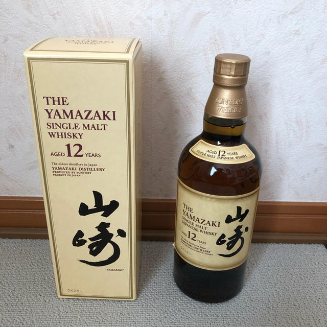 山崎12年700ml新品未開封-