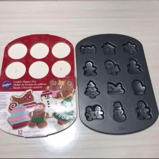 【値下げ】クリスマス 型 Wilton クッキー型 12ピース 新品未使用(調理道具/製菓道具)