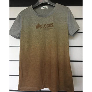 ロゴス(LOGOS)の美品！LOGOS ロゴス　グラデーションTシャツ(Tシャツ(半袖/袖なし))