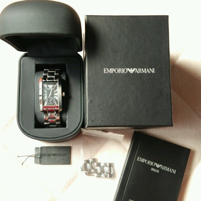 Emporio Armani(エンポリオアルマーニ)のｴﾝﾎﾟﾘｵ ｱﾙﾏｰﾆ 腕時計 レディースのファッション小物(腕時計)の商品写真