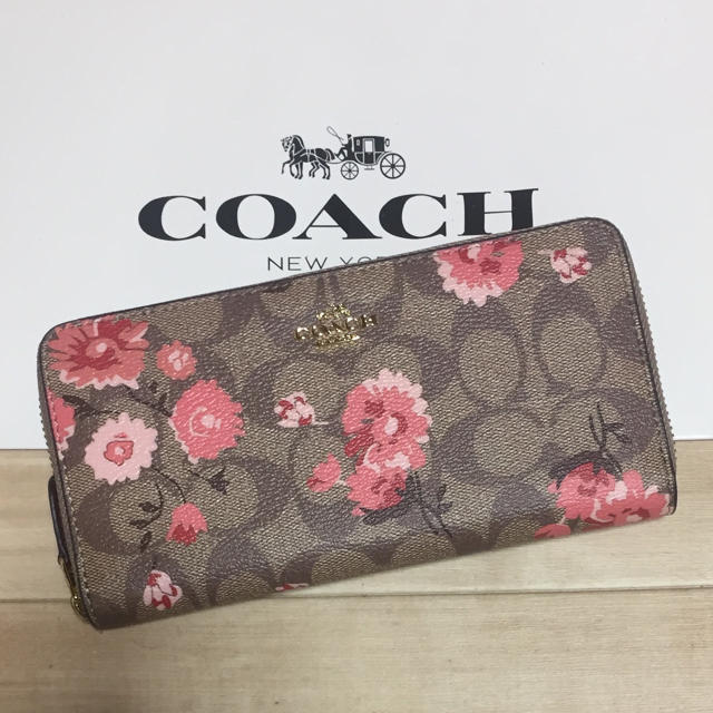 COACH - 新品 [COACH コーチ] 長財布 デイジー ピンク 花柄の通販 by ♡こっこここ♡'s shop｜コーチならラクマ