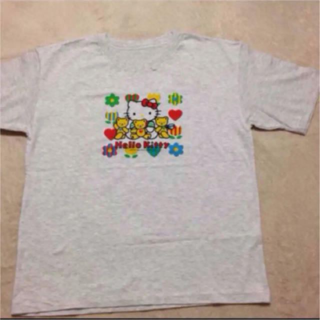 サンリオ(サンリオ)の【未使用】ハローキティＴシャツ 140 キッズ/ベビー/マタニティのキッズ服女の子用(90cm~)(Tシャツ/カットソー)の商品写真