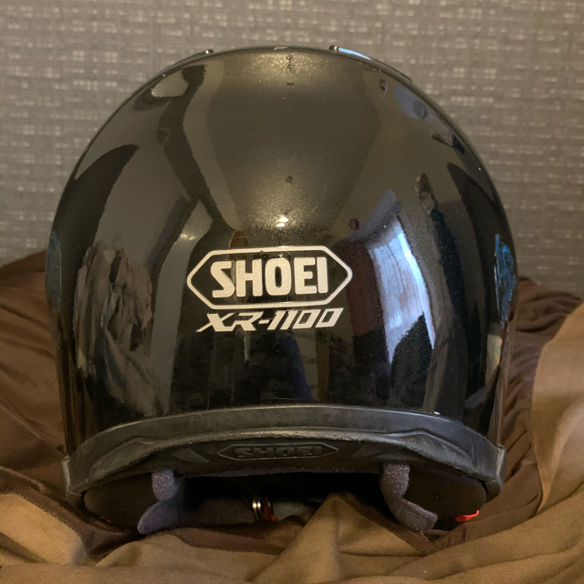 翔泳社(ショウエイシャ)のshoei フルフェイス ヘルメット XR-1100 M ブラック 専用袋付き 自動車/バイクのバイク(ヘルメット/シールド)の商品写真