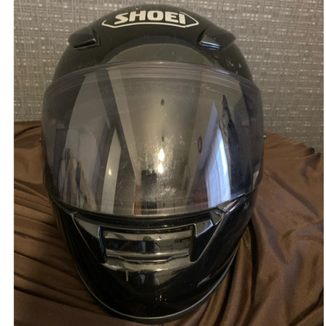 翔泳社(ショウエイシャ)のshoei フルフェイス ヘルメット XR-1100 M ブラック 専用袋付き 自動車/バイクのバイク(ヘルメット/シールド)の商品写真