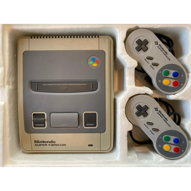 スーパーファミコン 本体 + コンポジット→HDMI変換コネクタ+カセット15本