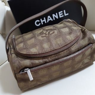 シャネル(CHANEL)の未使用品】シャネル/トラベルライン/バニティ茶(ハンドバッグ)