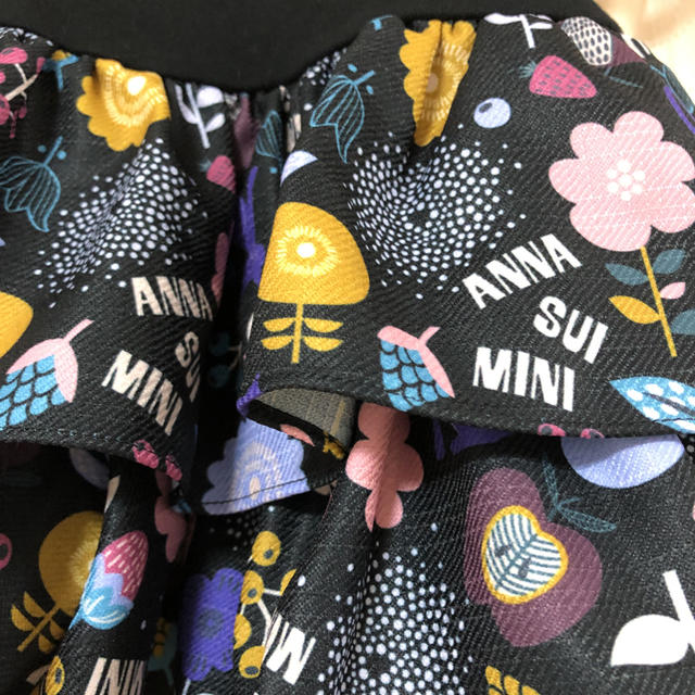 ANNA SUI mini(アナスイミニ)の新品未使用ANNA SUI MINIスカート キュロット キッズ/ベビー/マタニティのキッズ服女の子用(90cm~)(パンツ/スパッツ)の商品写真