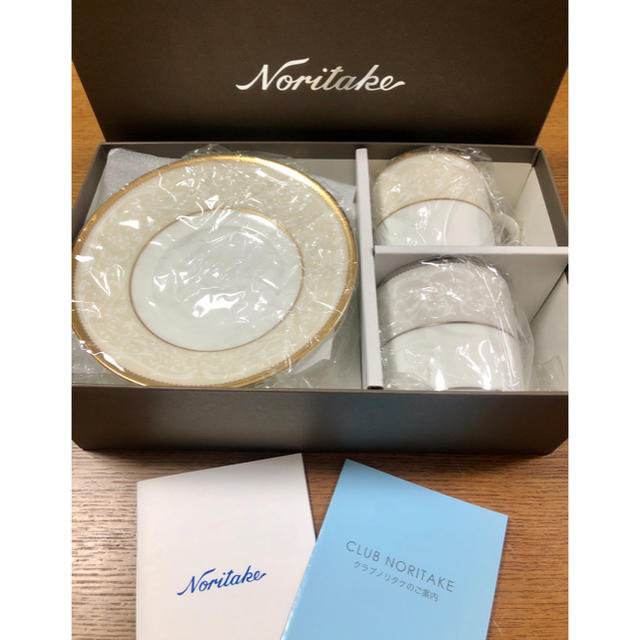 Noritake(ノリタケ)のNoritake デミタスカップ＆ソーサー インテリア/住まい/日用品のキッチン/食器(グラス/カップ)の商品写真