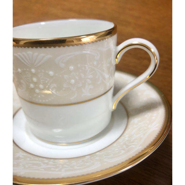 Noritake(ノリタケ)のNoritake デミタスカップ＆ソーサー インテリア/住まい/日用品のキッチン/食器(グラス/カップ)の商品写真