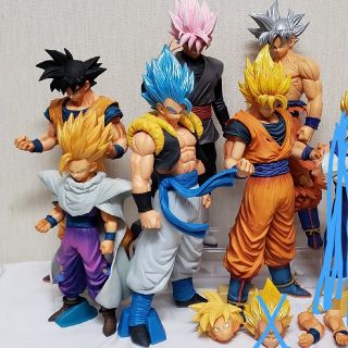 バンプレスト(BANPRESTO)のドラゴンボール フィギュア grandista 孫悟空 ゴジータ ロゼ 孫悟飯(フィギュア)