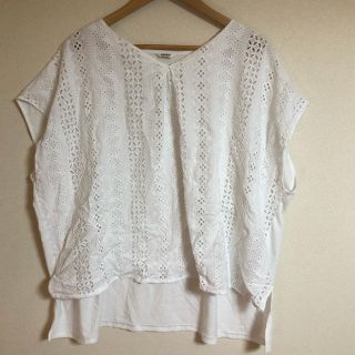 シマムラ(しまむら)の大きいサイズ　レディース　トップス　ブラウス　Tシャツ　3L、4L(Tシャツ(半袖/袖なし))