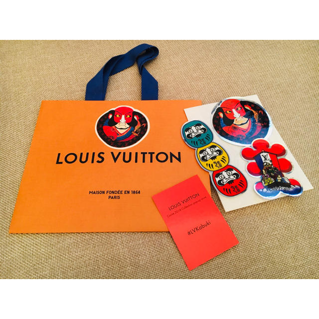 LOUIS VUITTON(ルイヴィトン)のレア🌞ルイヴィトン山本寛斎　ステッカー ハンドメイドの文具/ステーショナリー(しおり/ステッカー)の商品写真