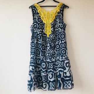 デシグアル(DESIGUAL)のデシグアル　ワンピース　ノースリーブ(ひざ丈ワンピース)