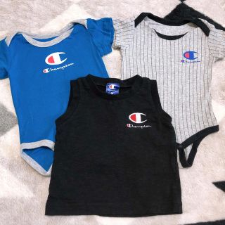 チャンピオン(Champion)のChampion ロンパース タンクトップ 70サイズ 3枚セット(ロンパース)