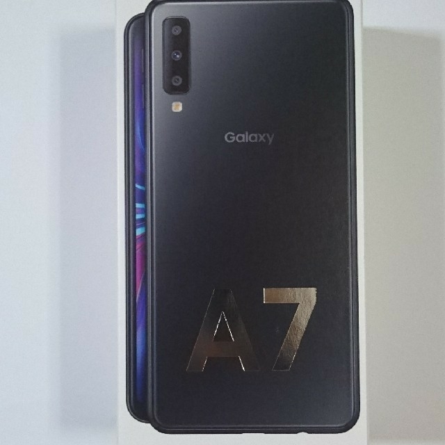 Galaxy A7　黒　64GB　6インチ　　スマホ　ブラック　アンドロイド