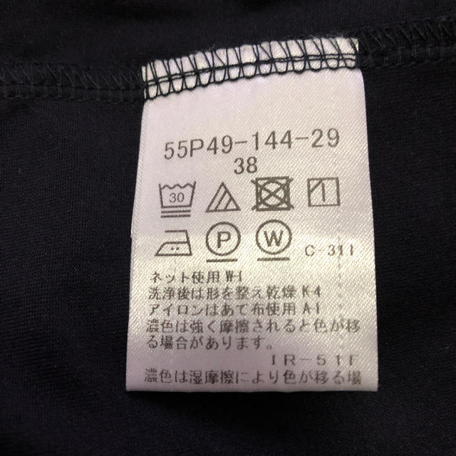 ブルーレーベル　ブラックTシャツ　サイズ38  新品未使用