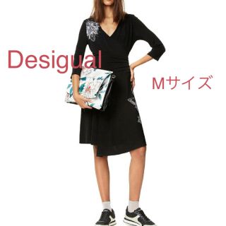 デシグアル(DESIGUAL)の中古　デシグアル　さらっとした素材のワンピース　Mサイズ　訳あり.毛玉少しあり(その他)