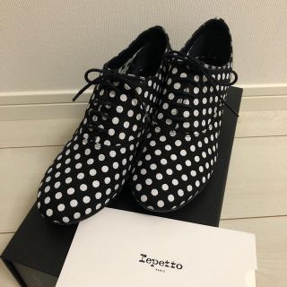 レペット(repetto)のレペット　新品未使用　レースアップシューズ(バレエシューズ)