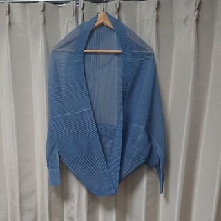 プリーツプリーズイッセイミヤケ(PLEATS PLEASE ISSEY MIYAKE)の【さくらん様専用】【美品】プリーツプリーズ  TATAMI カーディガン(カーディガン)