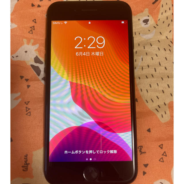 スマートフォン/携帯電話iPhone7 128GB simフリー　ブラック