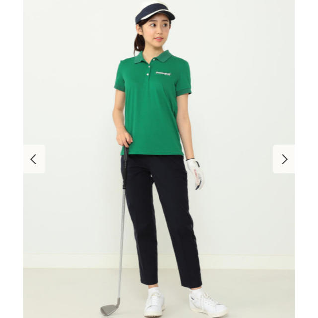 BEAMS(ビームス)のBEAMS GOLF 撥水ロゴコードパンツ スポーツ/アウトドアのゴルフ(ウエア)の商品写真