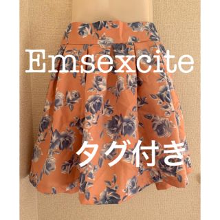 エムズエキサイト(EMSEXCITE)のEmsexcite  フラワー ミニスカート(ミニスカート)