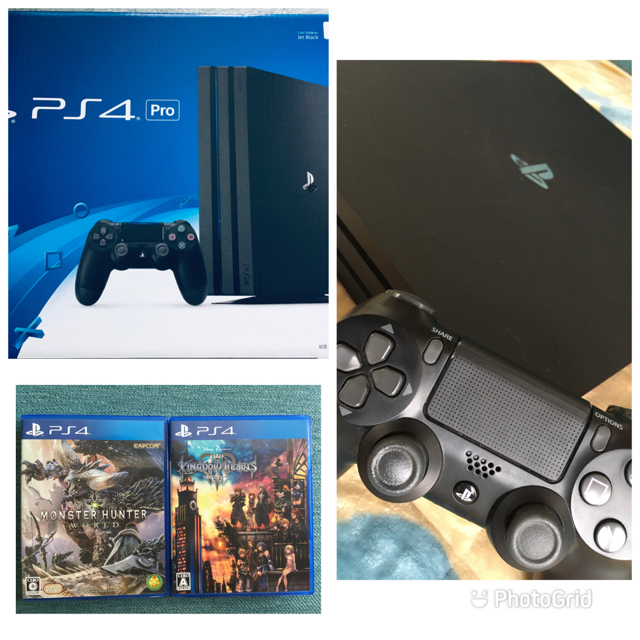 ゲームソフト/ゲーム機本体PlayStation 4 Pro 1TB（ソフト2本差し上げます????）