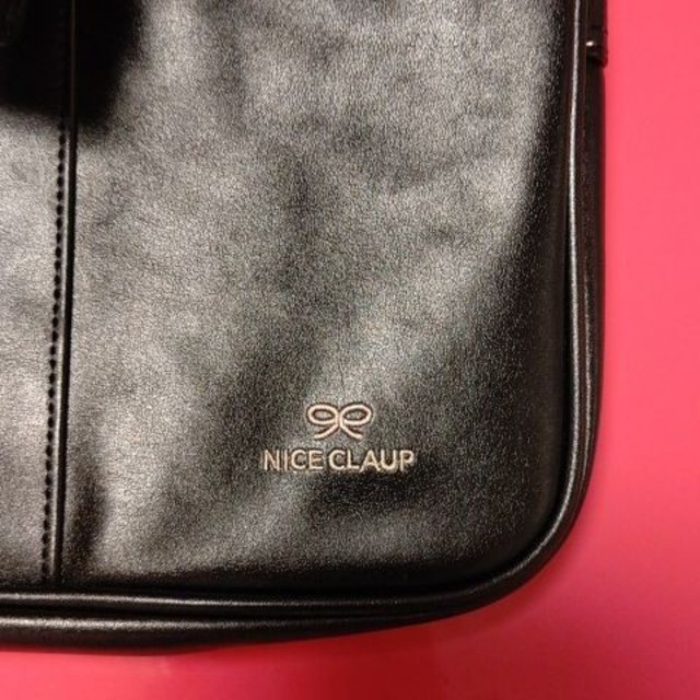 NICE CLAUP(ナイスクラップ)のNICE CLAUP スクールバッグ BLACK レディースのバッグ(リュック/バックパック)の商品写真