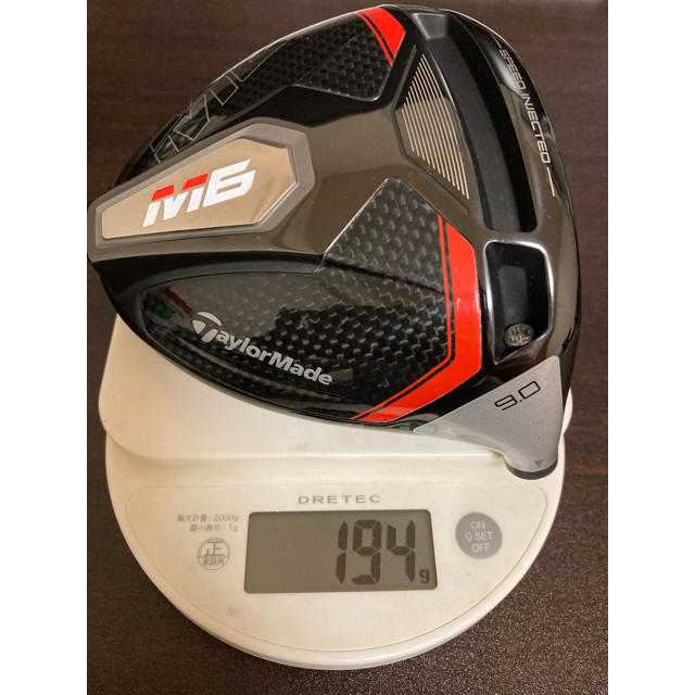 TaylorMade(テーラーメイド)のテーラーメイド M6 ドライバー  9度  ヘッド＋ヘッドカバー スポーツ/アウトドアのゴルフ(クラブ)の商品写真