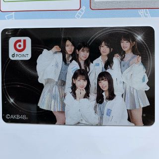 エヌティティドコモ(NTTdocomo)のドコモポイントカード(アイドルグッズ)