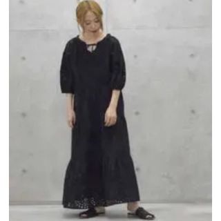 ダブルクローゼット(w closet)の新品♡w closet  スカラップレースワンピース(ロングワンピース/マキシワンピース)