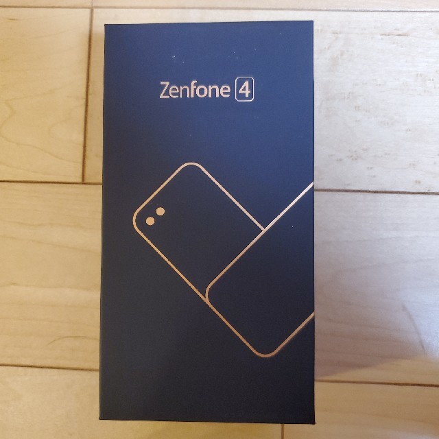 zenfone4 ZE554KL ブラックスマートフォン本体