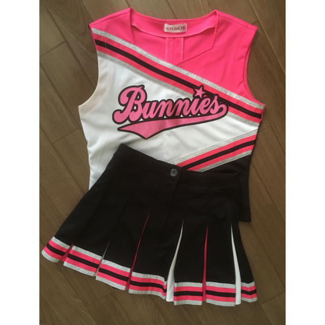 チアユニフォーム Pomche ポムシェ Sサイズ チアダンス衣装 チアガール