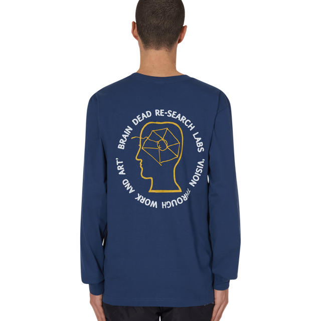 THE NORTH FACE(ザノースフェイス)の希少 Brain Dead × The north face ロングスリーブT メンズのトップス(Tシャツ/カットソー(七分/長袖))の商品写真