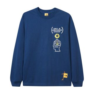 ザノースフェイス(THE NORTH FACE)の希少 Brain Dead × The north face ロングスリーブT(Tシャツ/カットソー(七分/長袖))