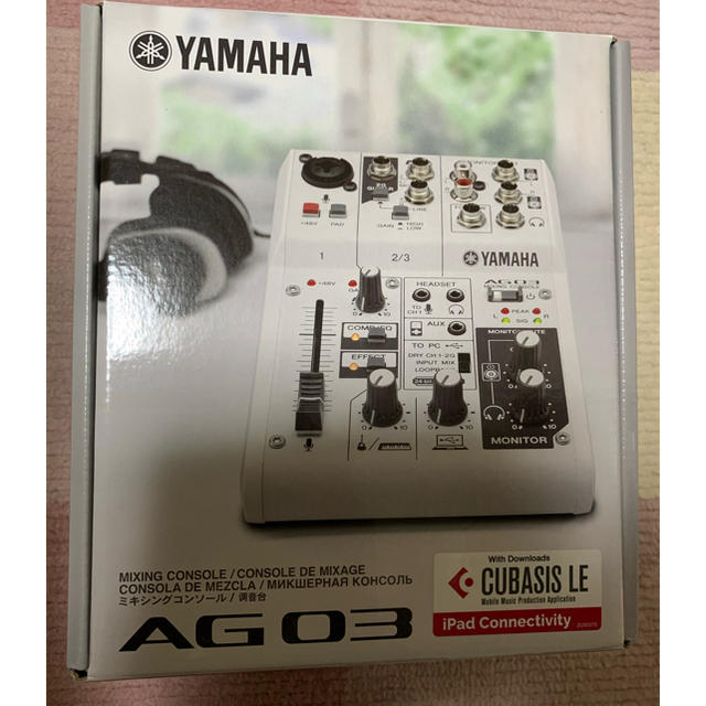 値下げ YAMAHA AG03  即日発送